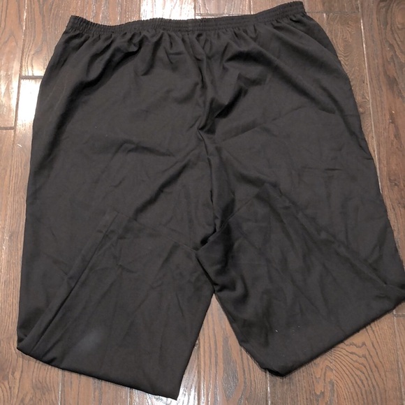 Alfred Dunner black pants elastic waistband size 24W - Picture 5 of 5